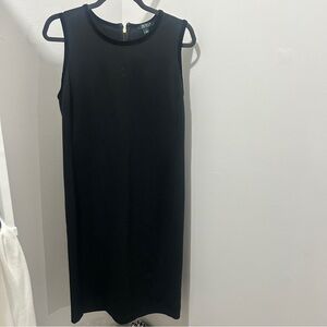 Ralph Lauren Classic Black Midi Dress